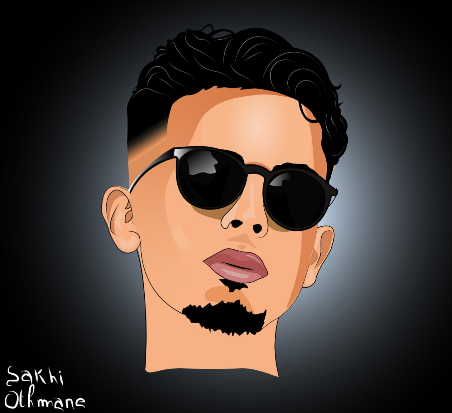 I will create Minimalist Vector Portrait Illustration with your photo